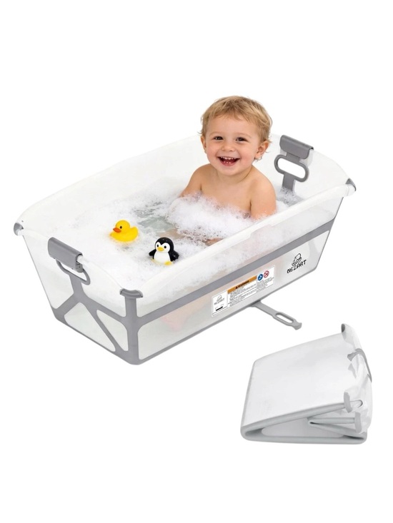 Nezart Other - NEW  Portable Bathtub Baby Toddler Foldable Travel Lightweight Non-Slip